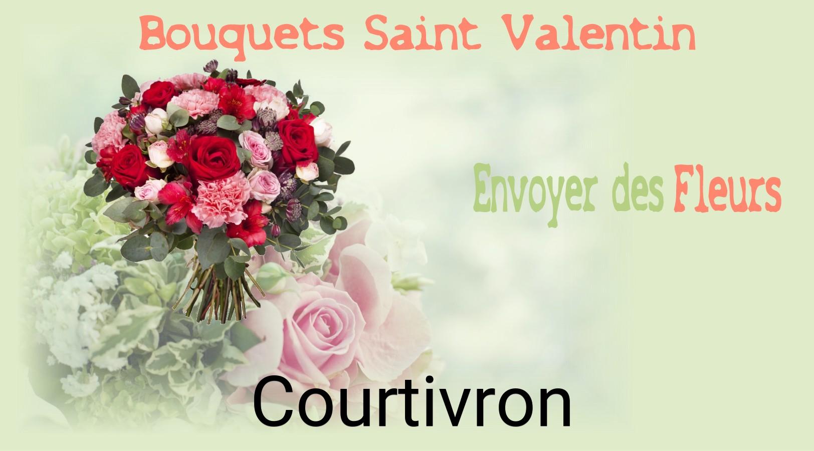 Roses de Saint-Valentin livrées à Courtivron